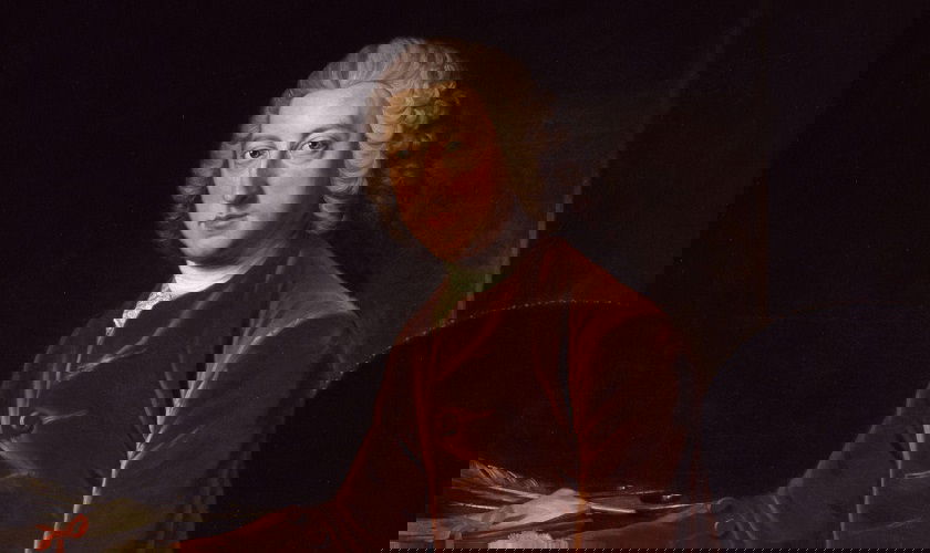 Image shows a portrait of Pitt the Elder