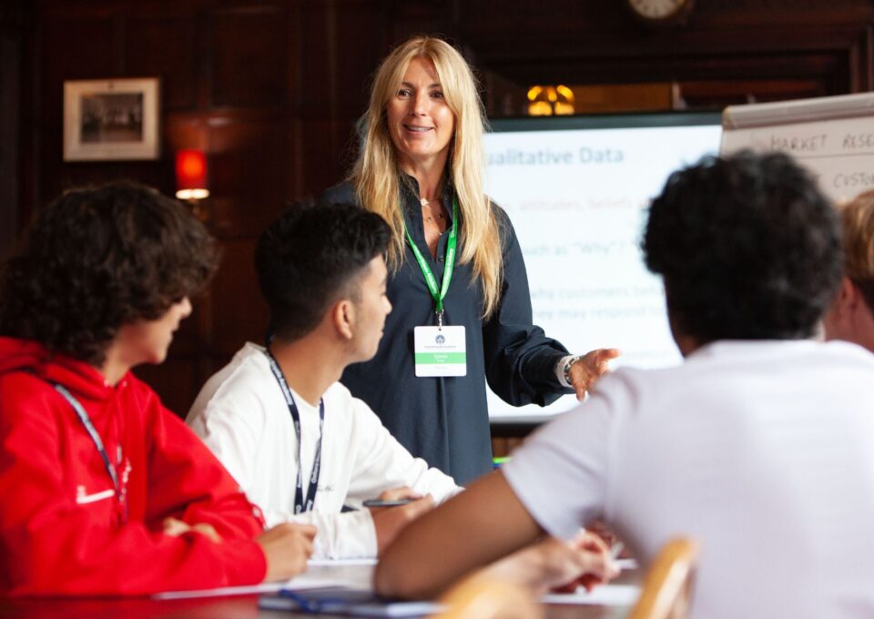 A class at our Business Summer School